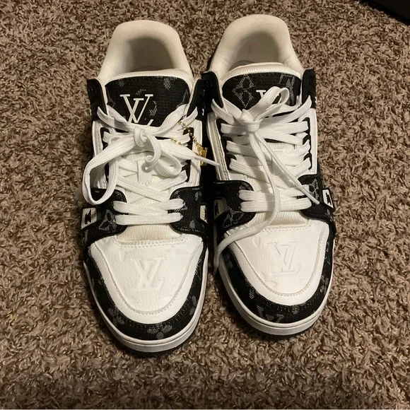 Louis Vuitton Monochrome Athletic Shoes